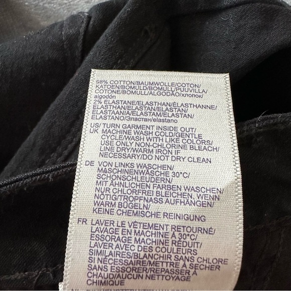 NWT NYDJ Billie Mini Bootcut Jeans In Sure Stretch® Denim With High Rise Black - Picture 12 of 16